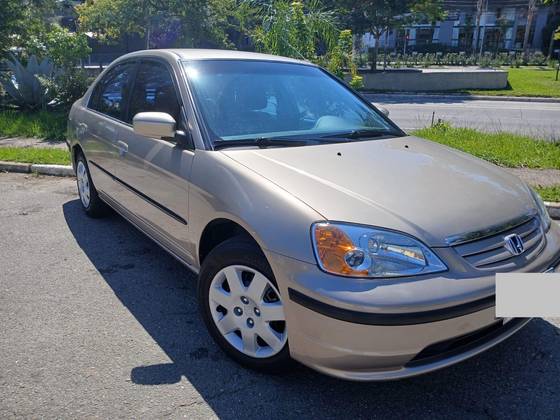 HONDA CIVIC 1.7 LX 16V GASOLINA 4P AUTOMÁTICO